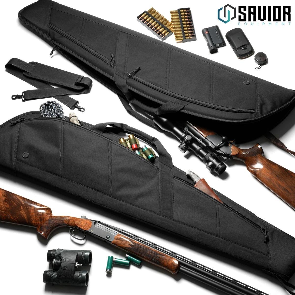 savior torba single rifle bag scout hunting case 56 obsidian black rb ht56 sg bk