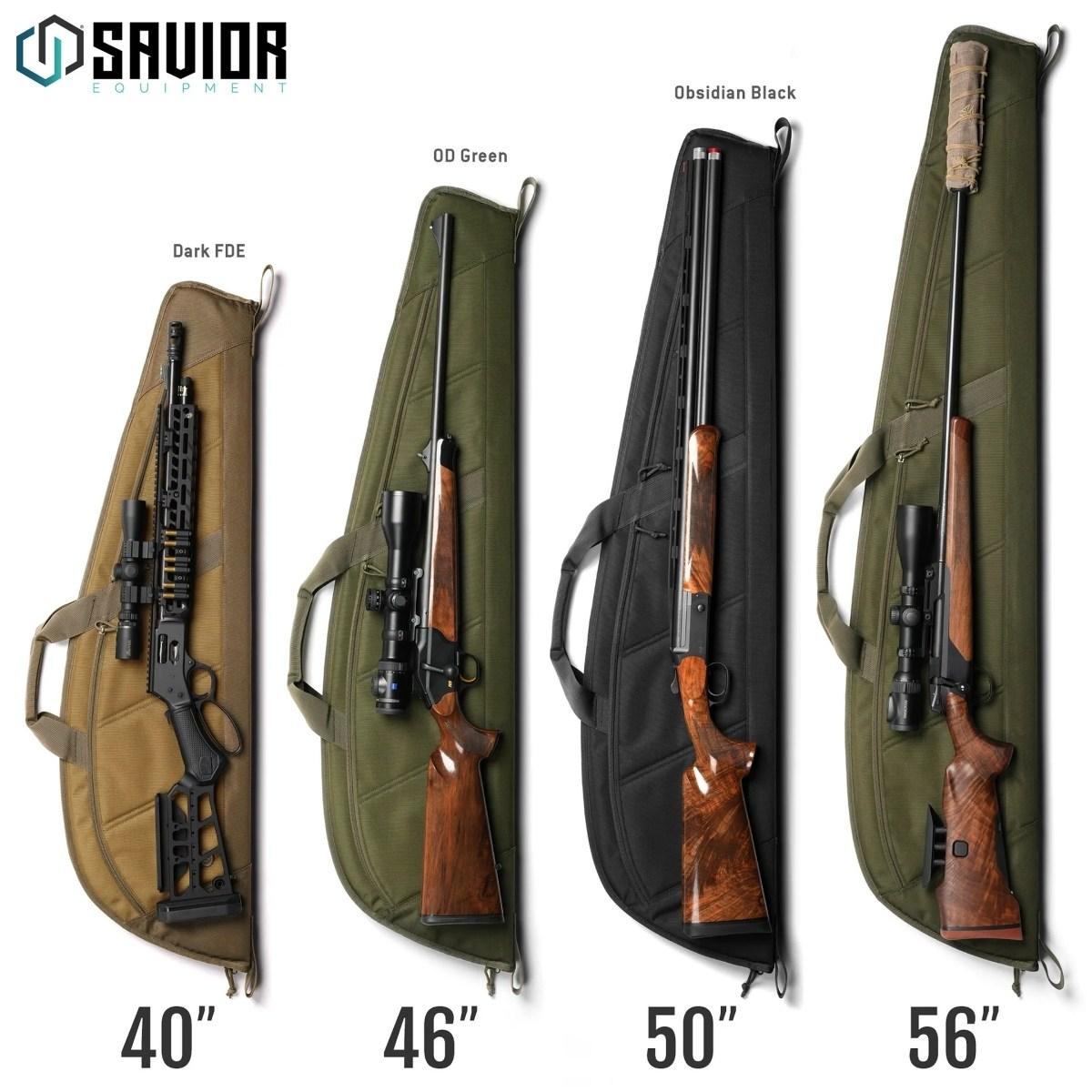 savior torba single rifle bag scout hunting case 56 obsidian black rb ht56 sg bk