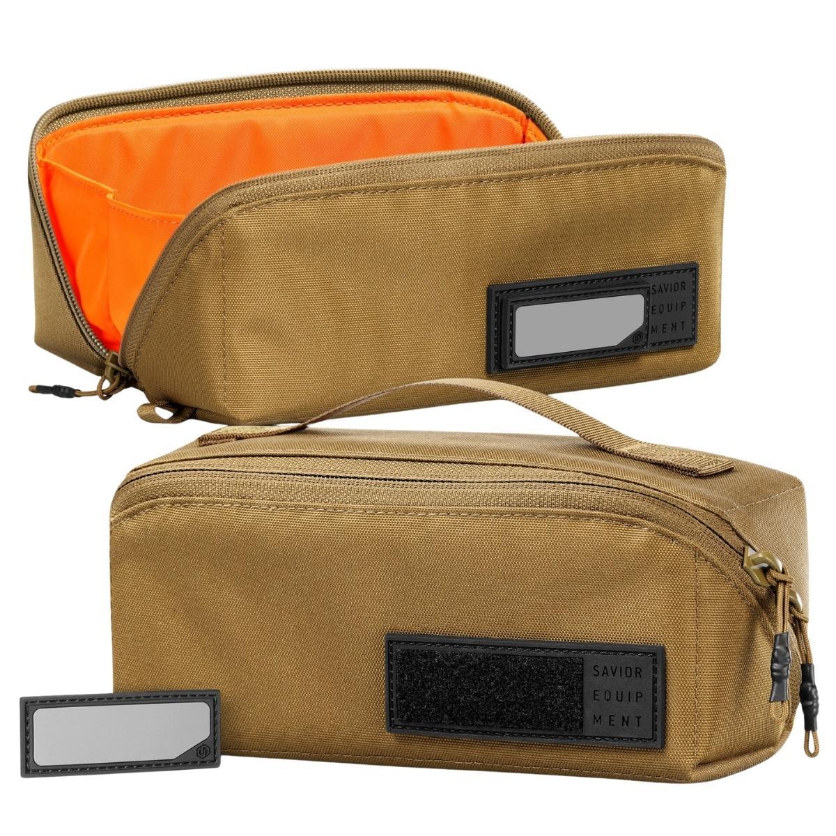 savior uniwersalna torba utility pouch 2 pack dark fde hi viz orange sp sup944 2p bk an