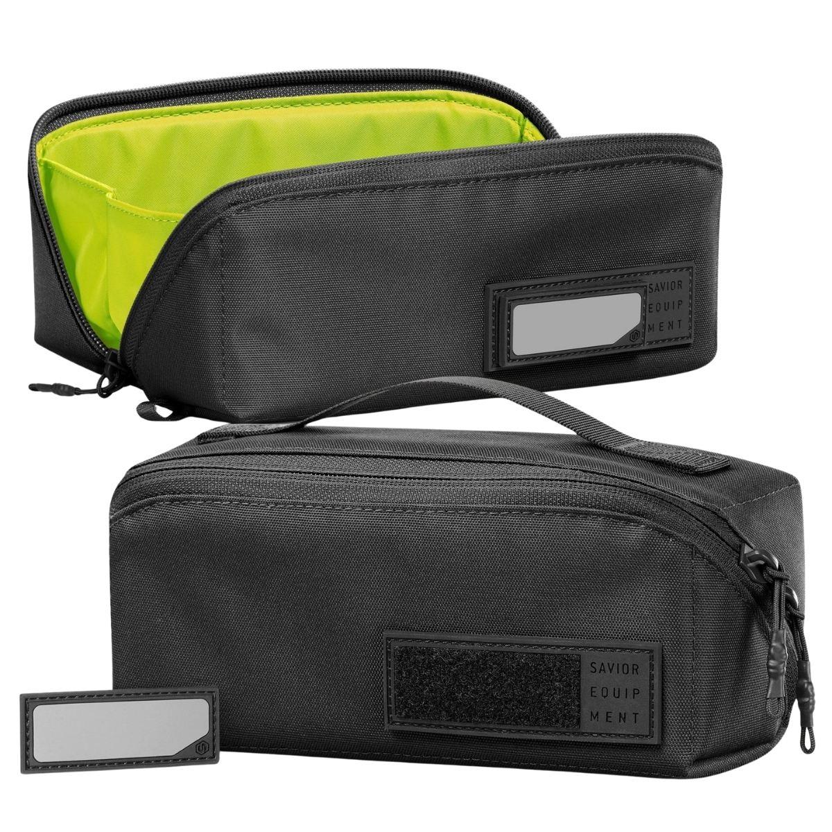 savior uniwersalna torba utility pouch 2 pack obsidian black neon green sp sup944 2p bk ng