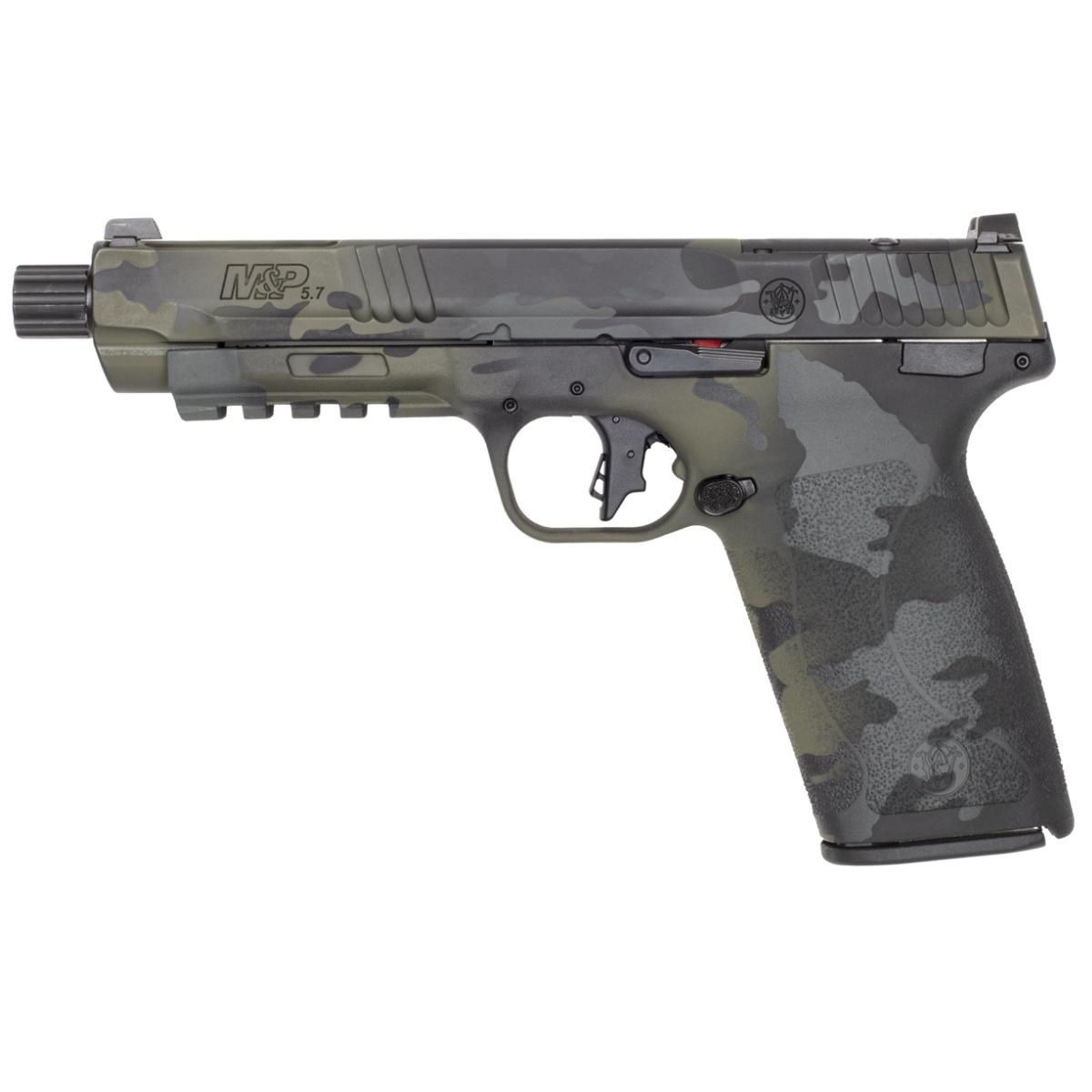 Smith & Wesson M&P 5.7 OR Threaded Barrel Multicam Black 5"- 14184(0)