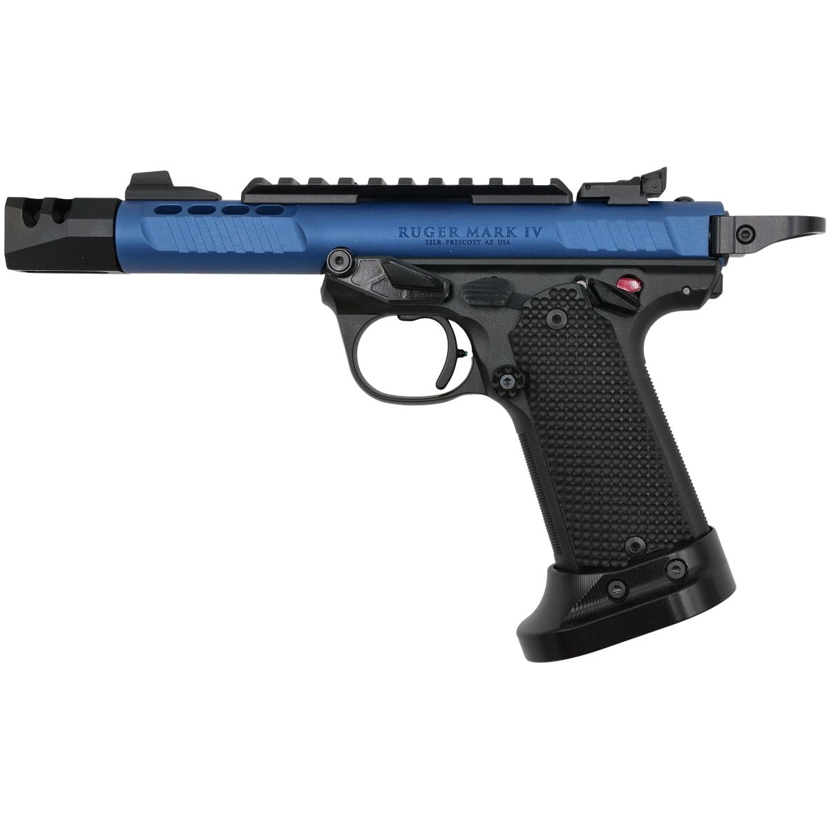 Ruger Mark IV 22/45 Custom Lite Blue Tempest X Tandemkross (43961)(0)