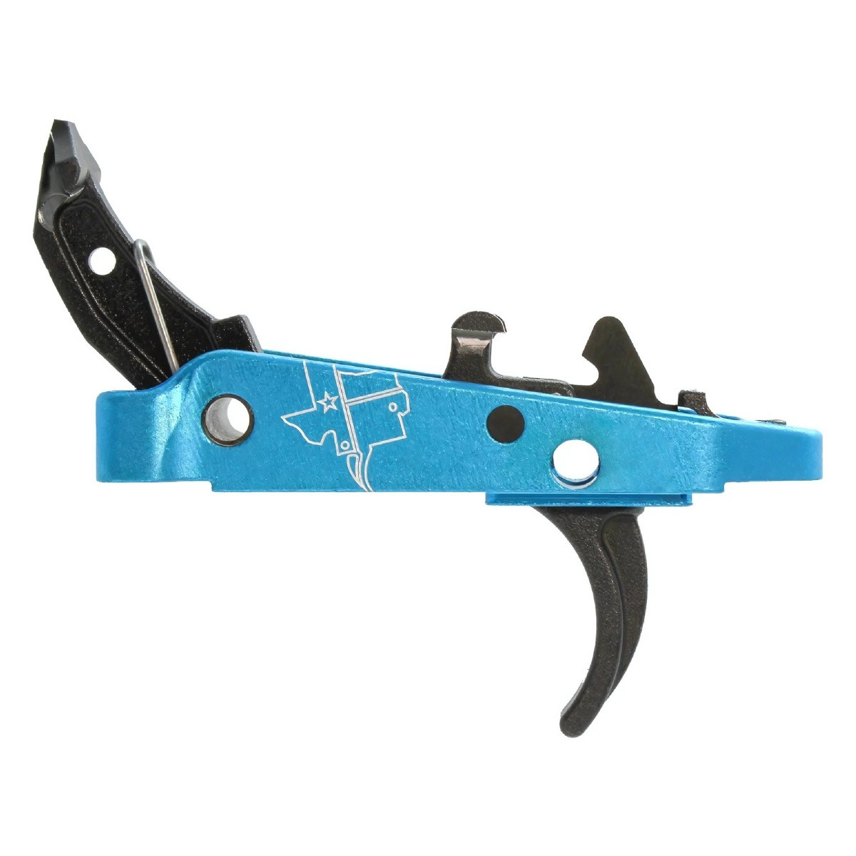 CMC Triggers - Spust Drop-In Do AK-47 Elite Trigger 2.0 - Jednostopniowy - Zakrzywiony język - 2.5 lb - 47401