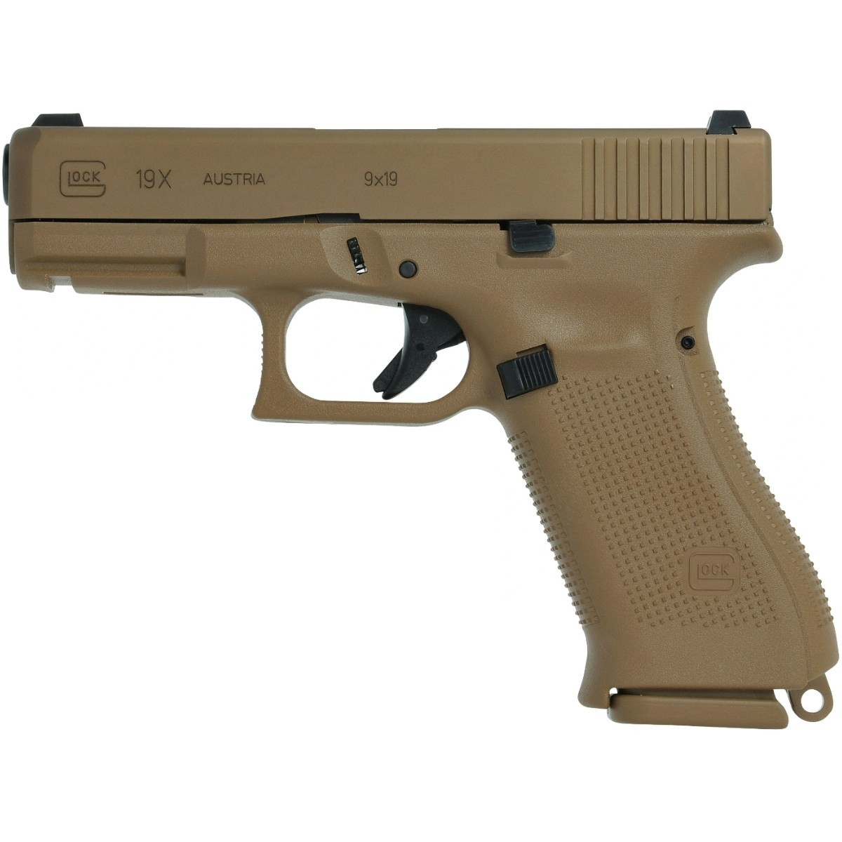 Glock 19X Coyote (Trytowe Przyrządy) - 47197