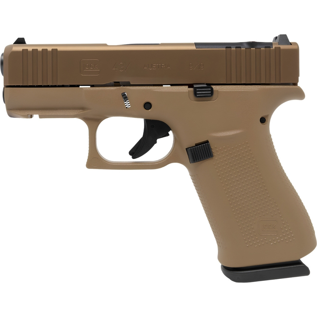 Glock 43X MOS Coyote - 18101
