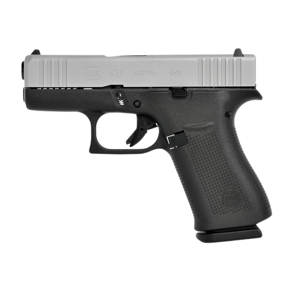 Glock 43x Silver