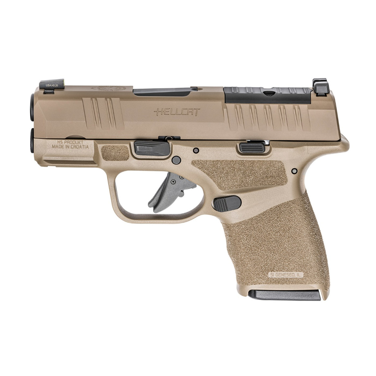 HS H11 Hellcat OSP 3,1" FDE - kaliber 9x19 mm