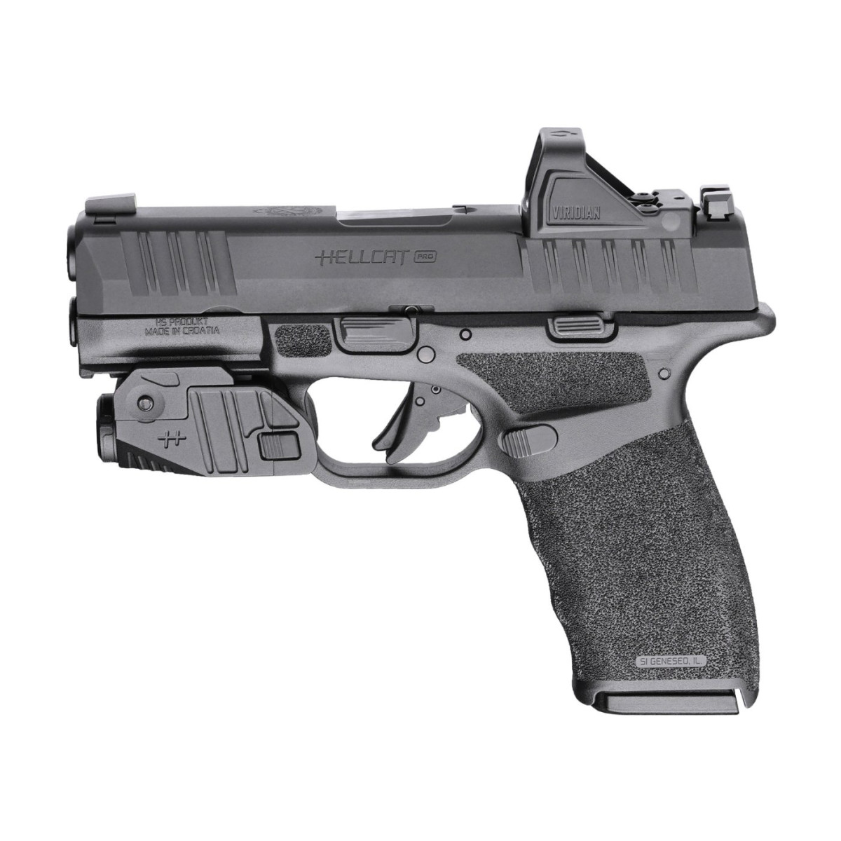 HS H11 Hellcat PRO OSP 3,7" Viridian Combo - kaliber 9x19 mm