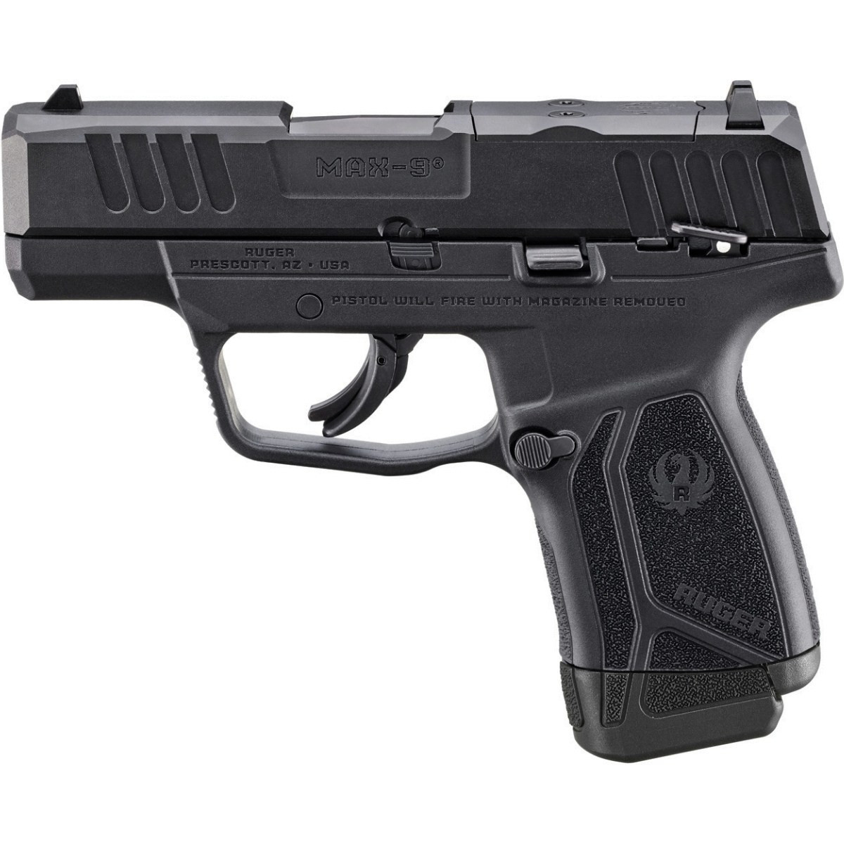 Ruger Max-9 Manual Safety (3514) - kaliber 9x19 mm