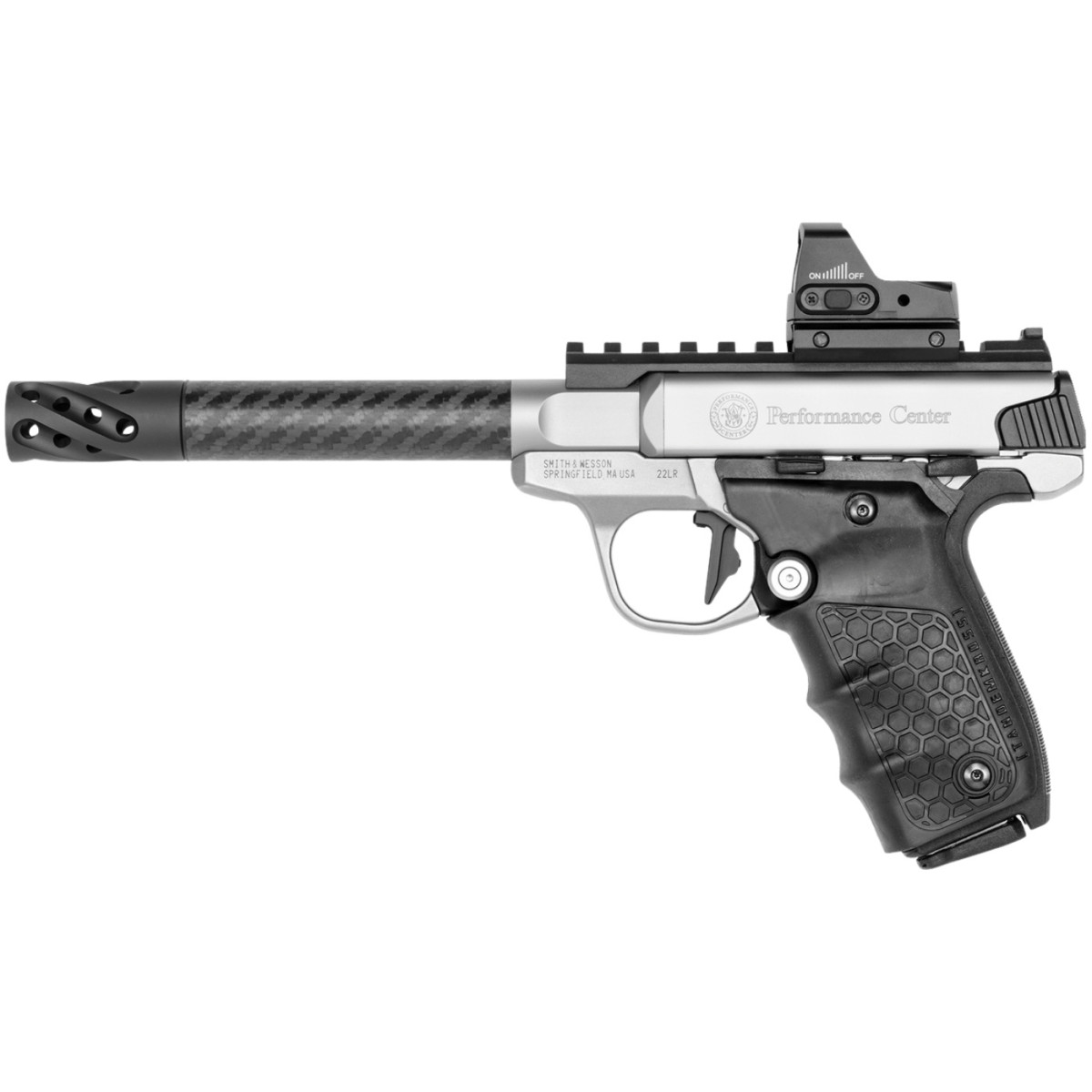 Smith & Wesson Performance Center SW22 Victory Carbon Fiber TS 6" z kolimatorem