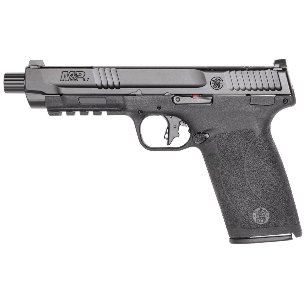 Smith & Wesson M&P 5.7 NTS OR Threaded Barrel 5" Black - 13348 - kaliber 9x19 mm