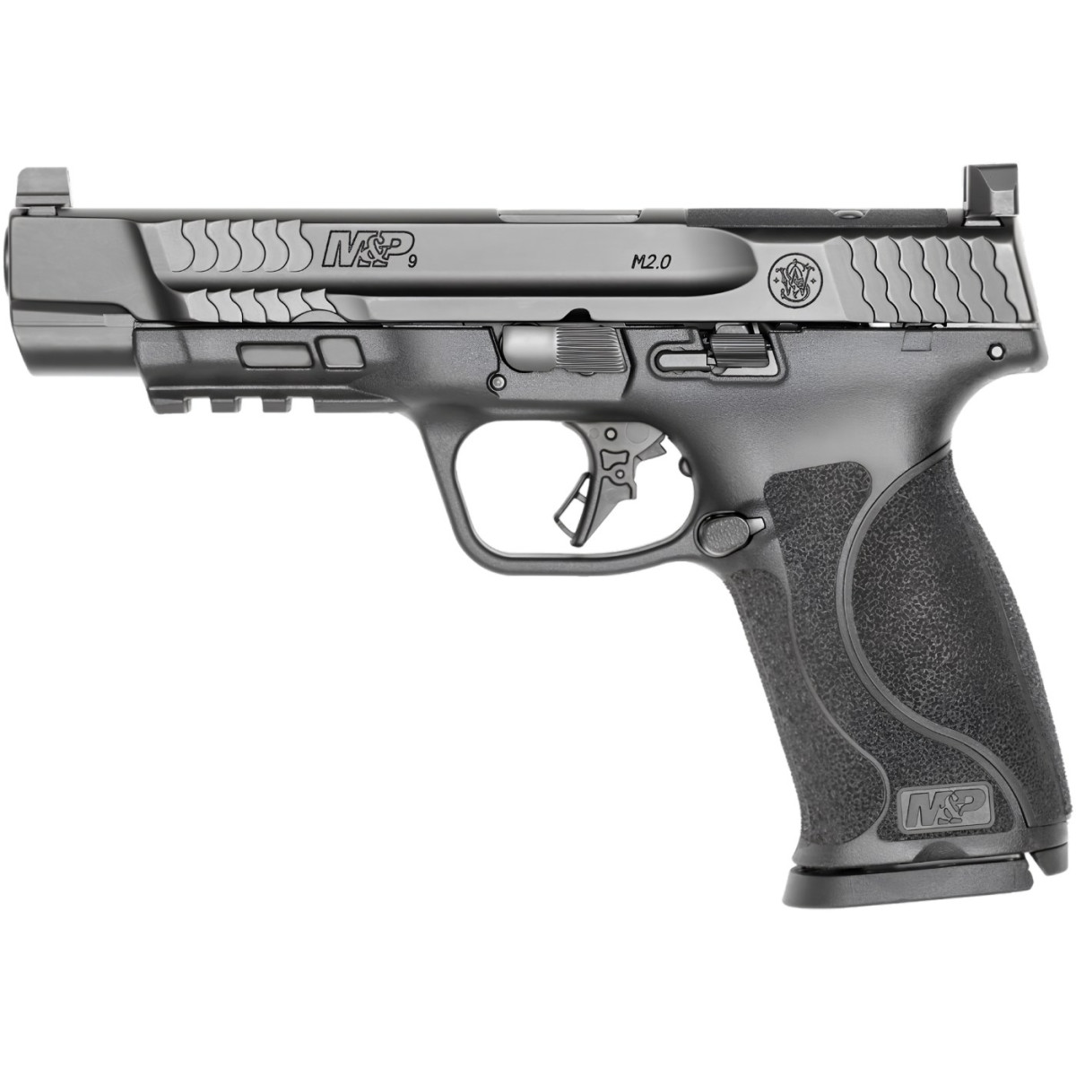 Smith & Wesson M&P9 M2.0 Full Size Optic Ready 5" Night Sights - 13618(0)