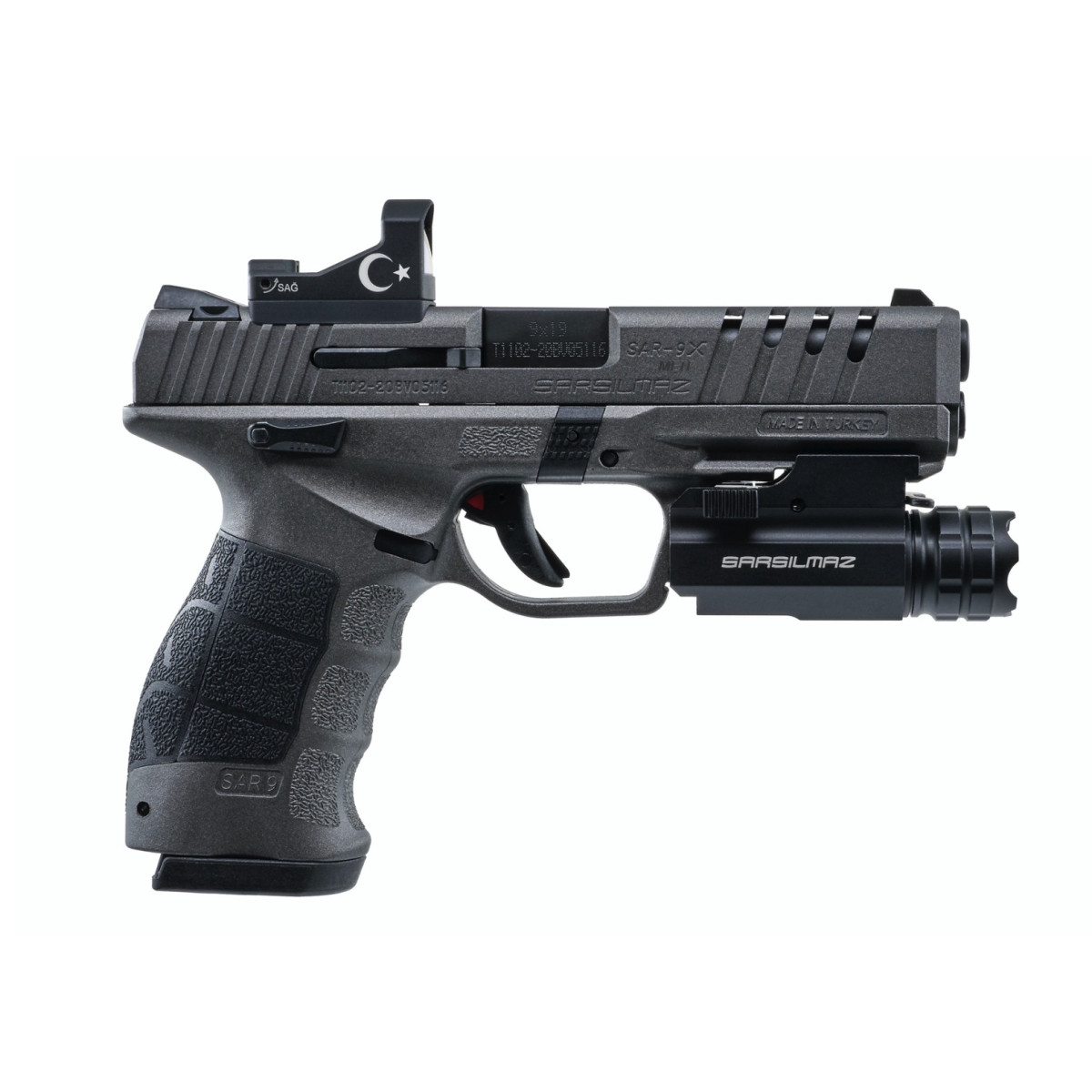 Sarsilmaz SAR9 Mete X Platinum - kaliber 9x19 mm