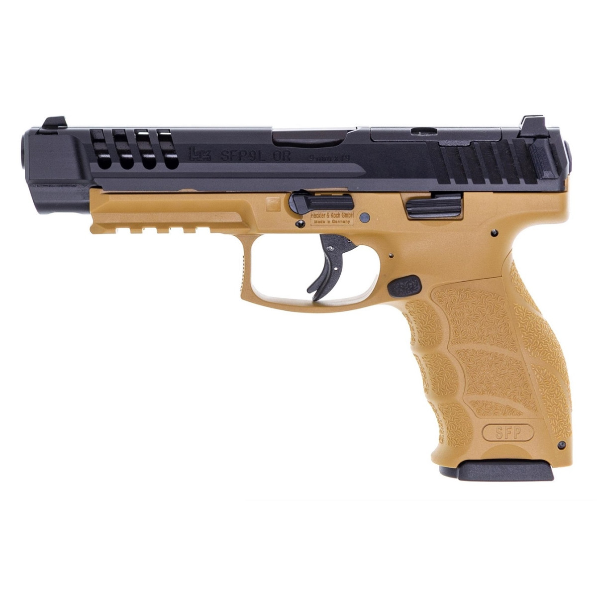Heckler&Koch SFP9L-SF OR Green Brown (RAL8000) - kaliber 9x19 mm