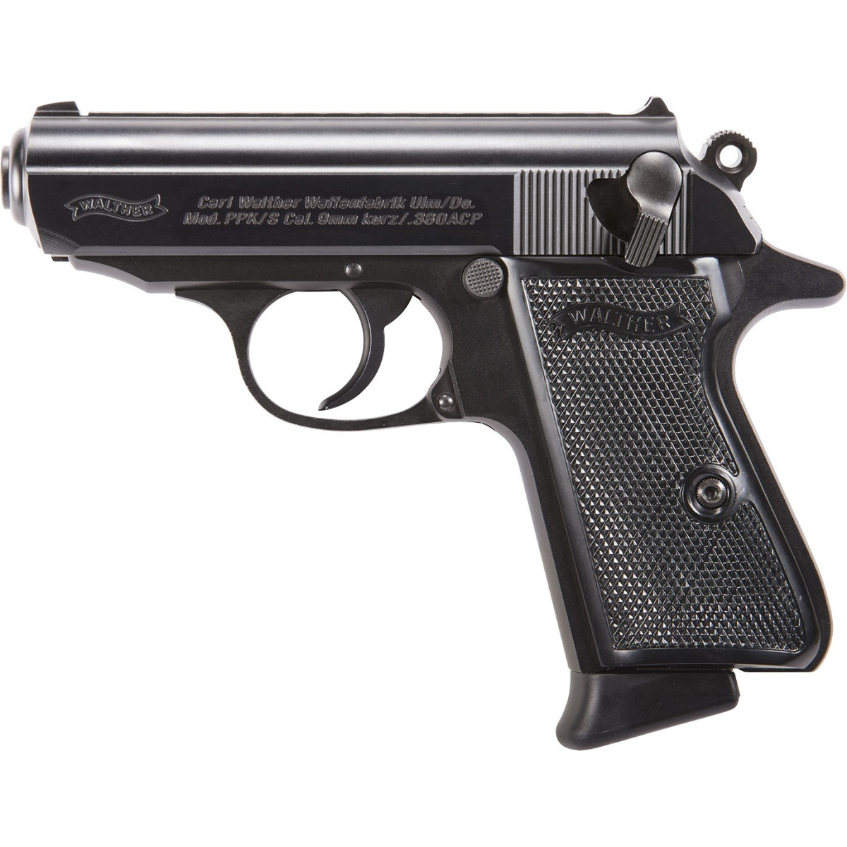 Walther PPK/S Black - kaliber 9x19 mm