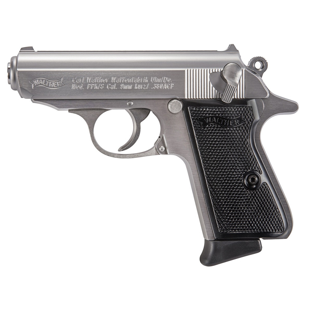 Walther PPK/S Stainless (po naprawie - RABAT - 10%) - kaliber 9x19 mm