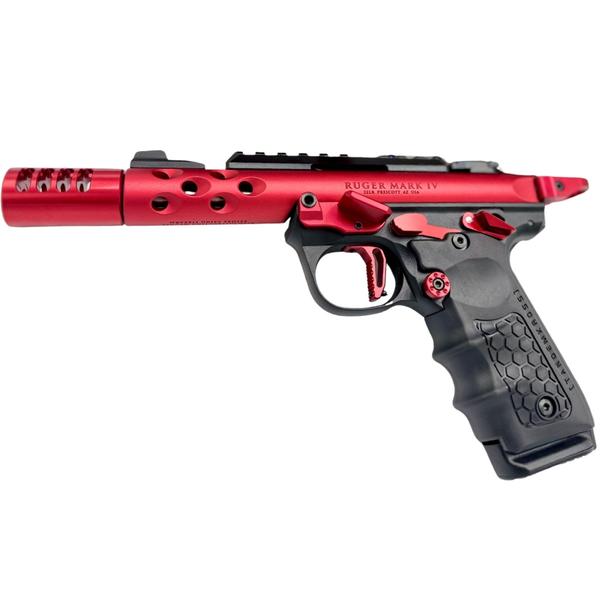 Ruger Mark IV 22/45 Lite Red Custom Racegun X Tandemkross (43910)