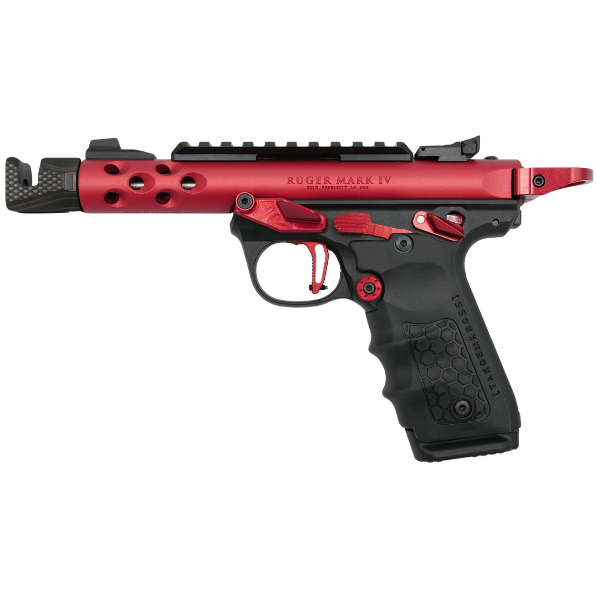 Ruger Mark IV 22/45 Lite Red Custom Racegun X Tandemkross 2 (43910)