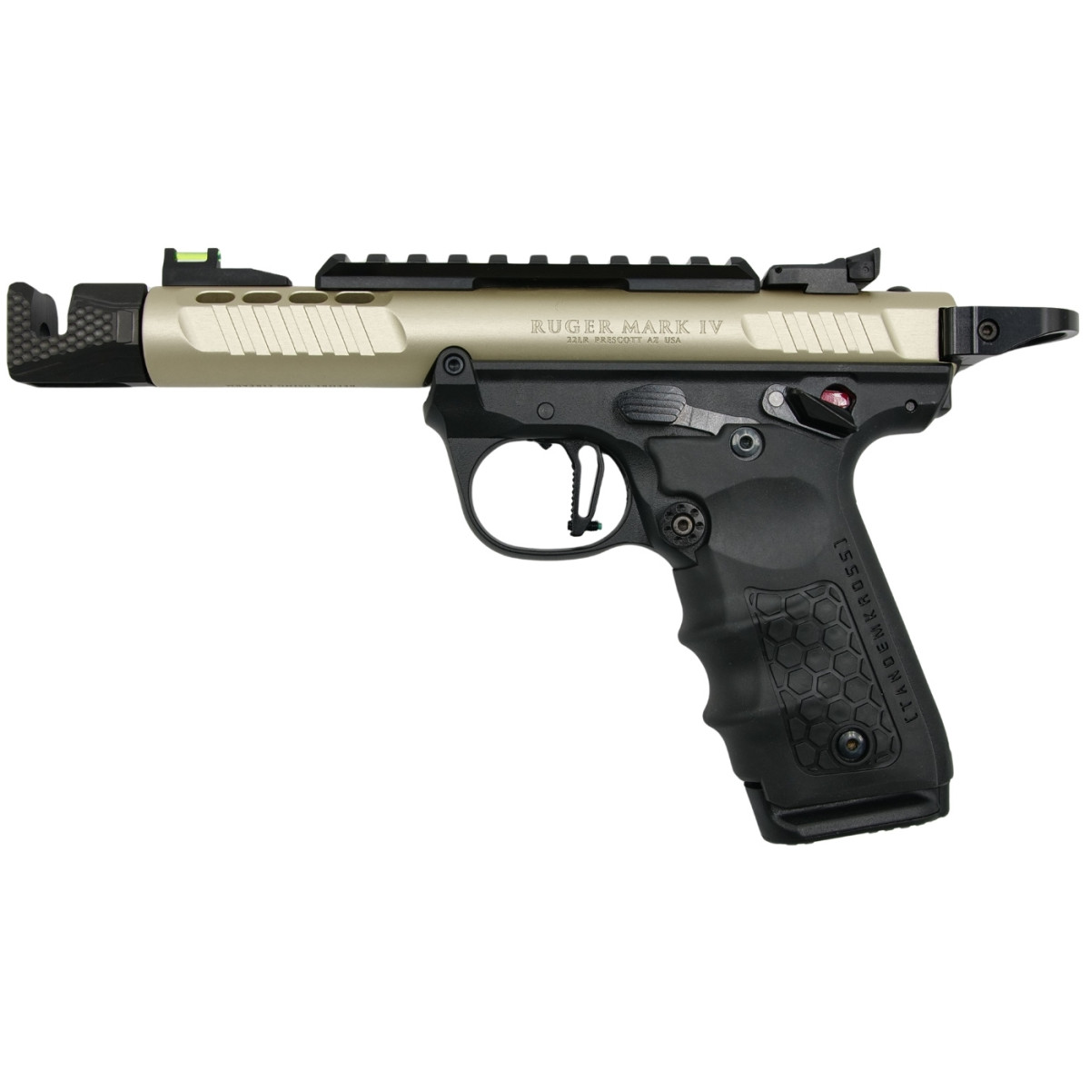 Ruger Mark IV 22/45 Lite Champagne Custom Racegun X Tandemkross (43955)