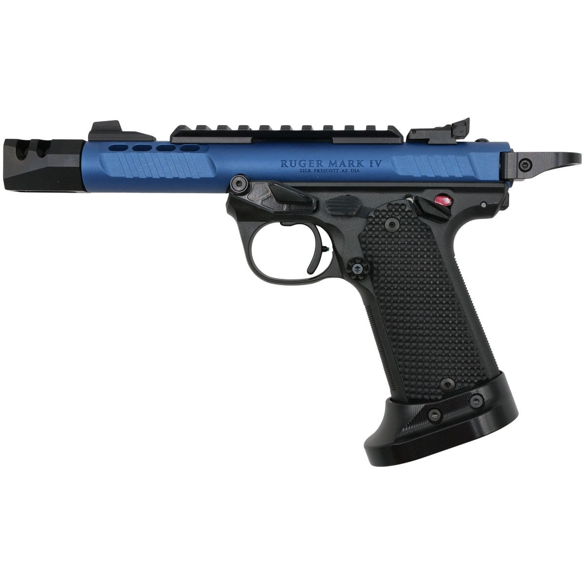 Ruger Mark IV 22/45 Custom Lite Blue Tempest X Tandemkross (43961)