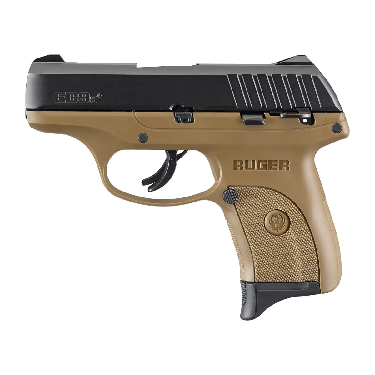 Ruger EC9s Black/FDE (3297) - kaliber 9x19 mm