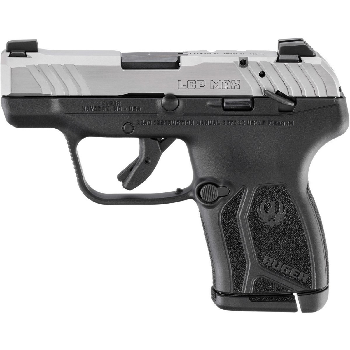 Ruger LCP Max Manual Safety, Indicator - Black - SS (13754)(0)