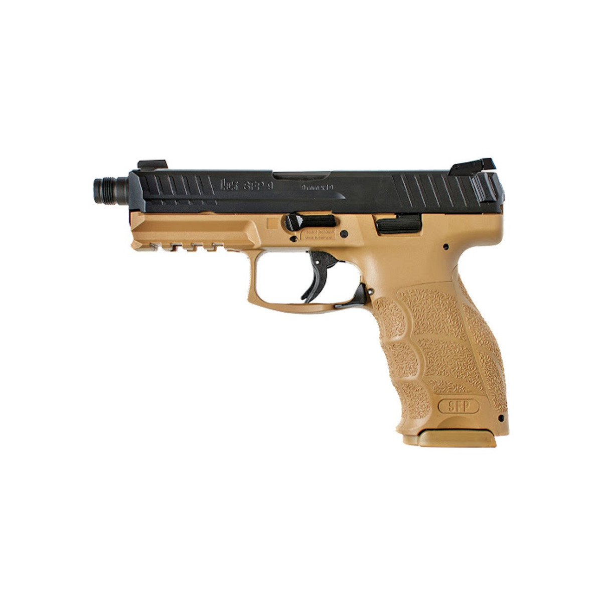 Heckler&Koch SFP9-SF SD Green Brown (RAL8000) - kaliber 9x19 mm