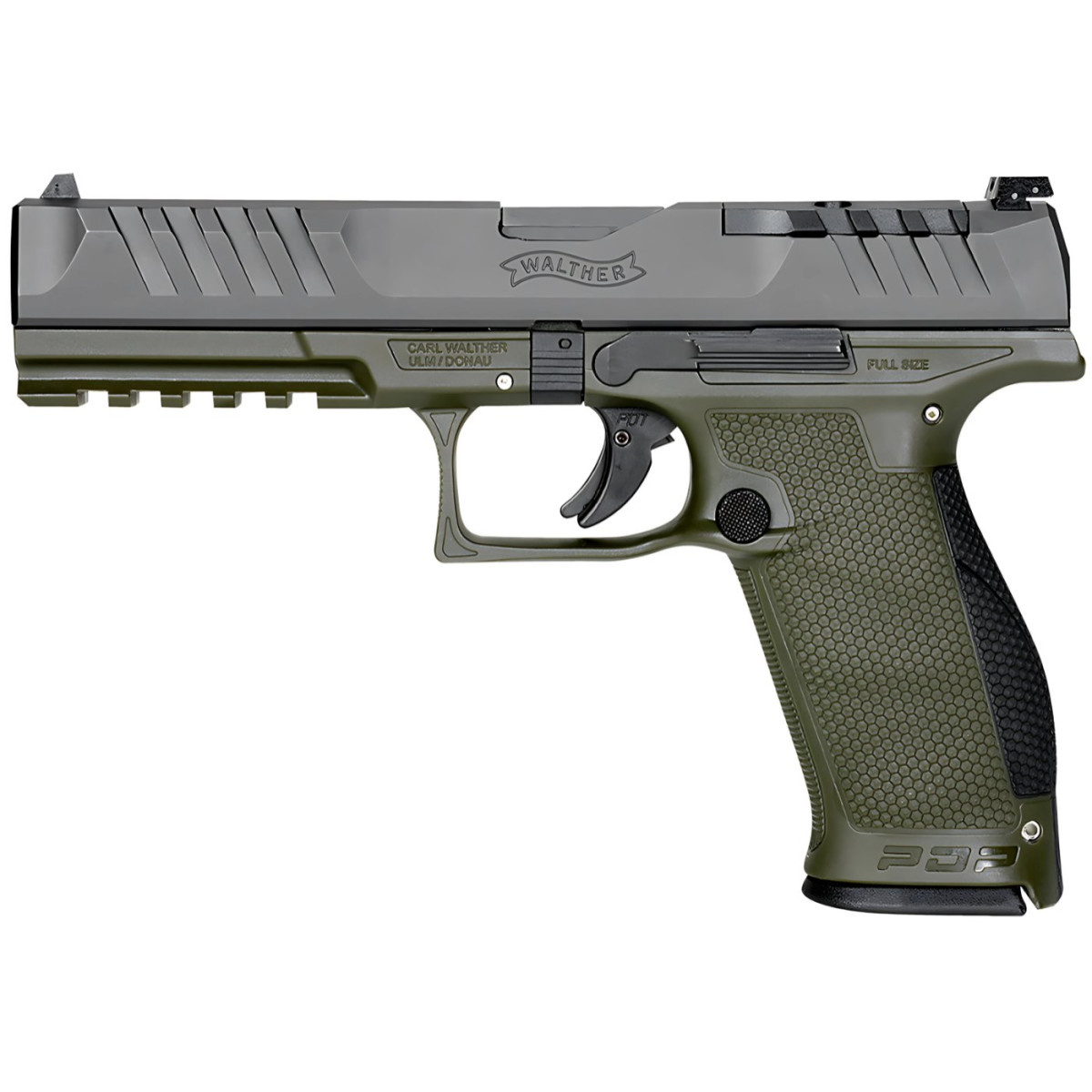 Walther PDP Full Size INT OR 5" OD Green - 2871513