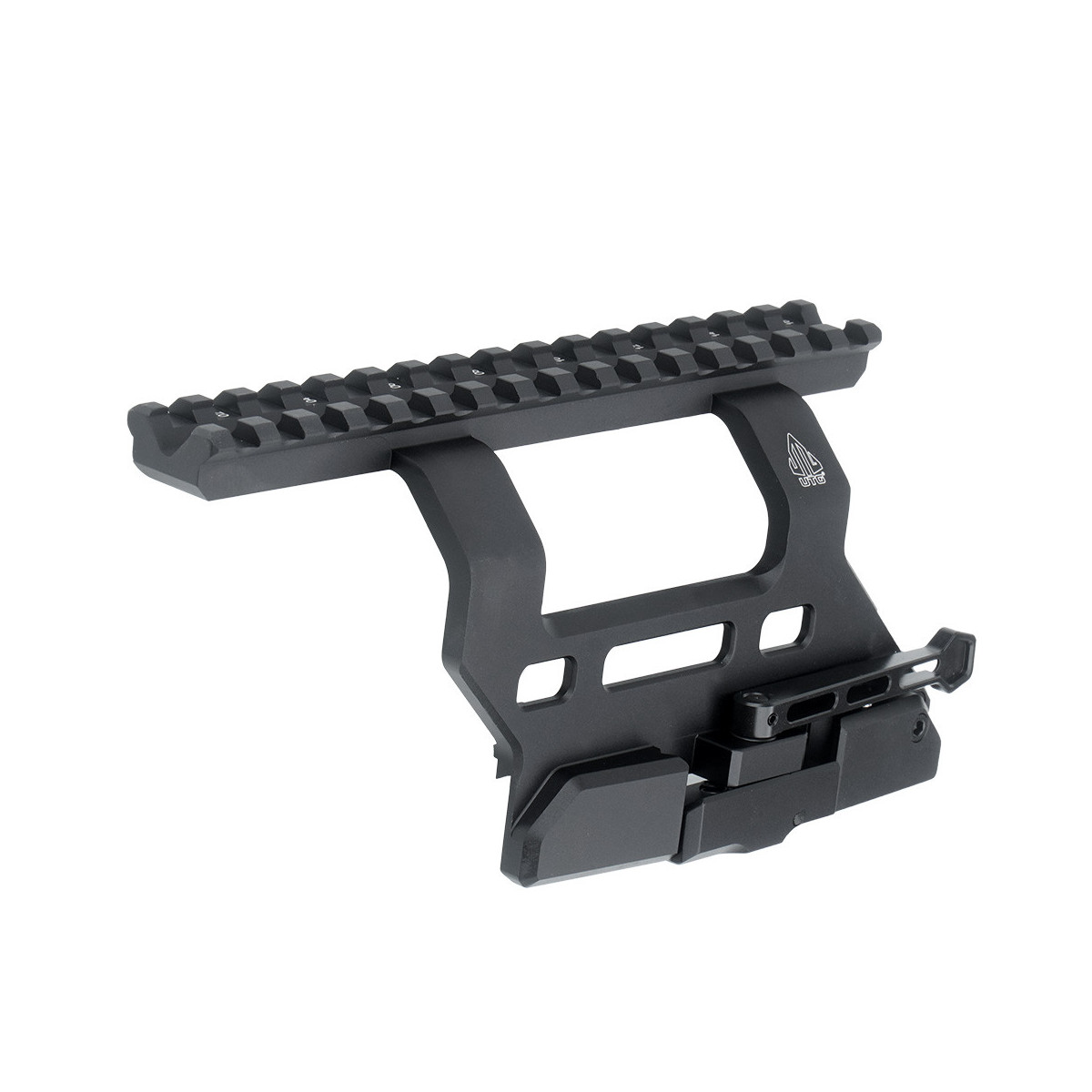 UTG - Boczny montaż z szyną Picatinny i M-LOK® do AK - QD - Czarny