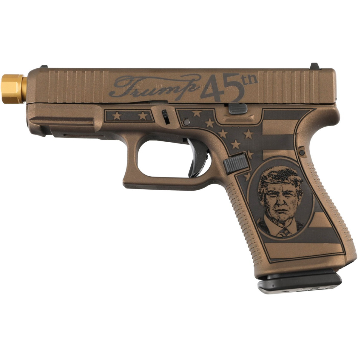 Glock 19 (gen.5); Trump Gold LIMITOWANY