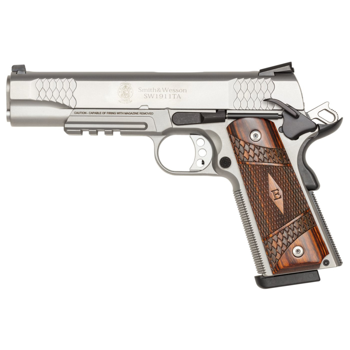 Smith & Wesson SW1911TA E-Series Tactical Accessory Rail 5" - 108411 - kaliber 9x19 mm