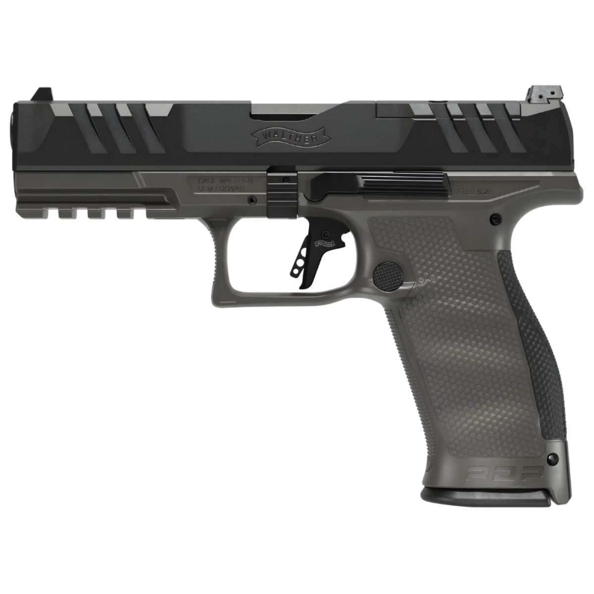 Walther PDP Full Size Dynamic Performance Trigger 4,5" Tungsten Grey