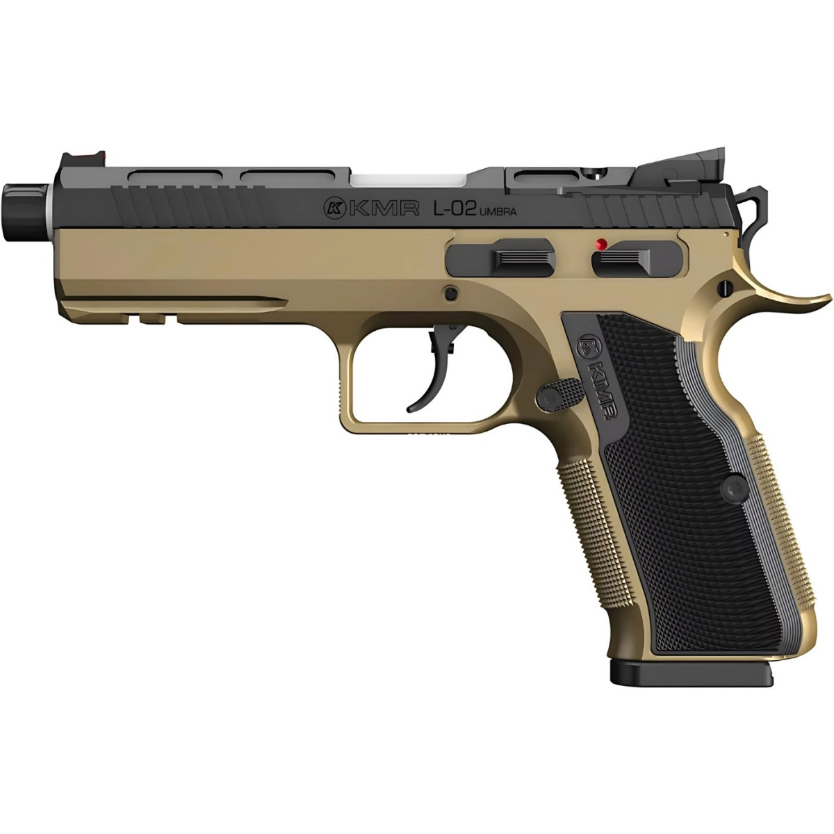 Pistolet KMR L-02 Umbra OR SR M13,5x1 SA/DA BROWN/BLACK - kaliber 9x19 mm