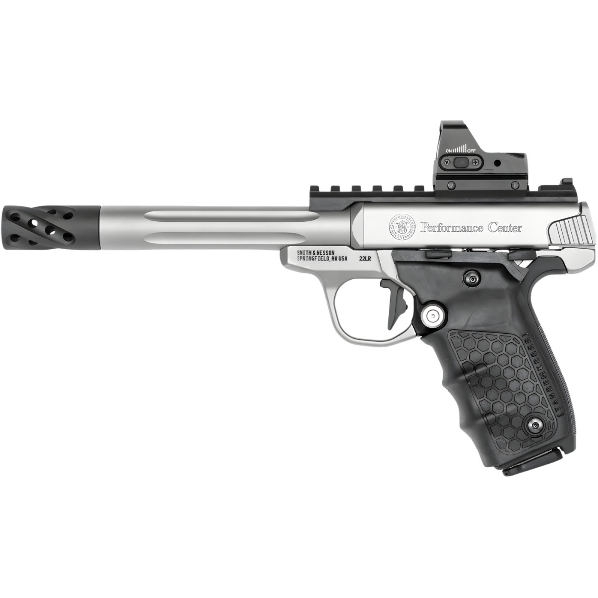 Smith & Wesson Performance Center SW22 Victory Fluted Barrel TS 6" z kolimatorem
