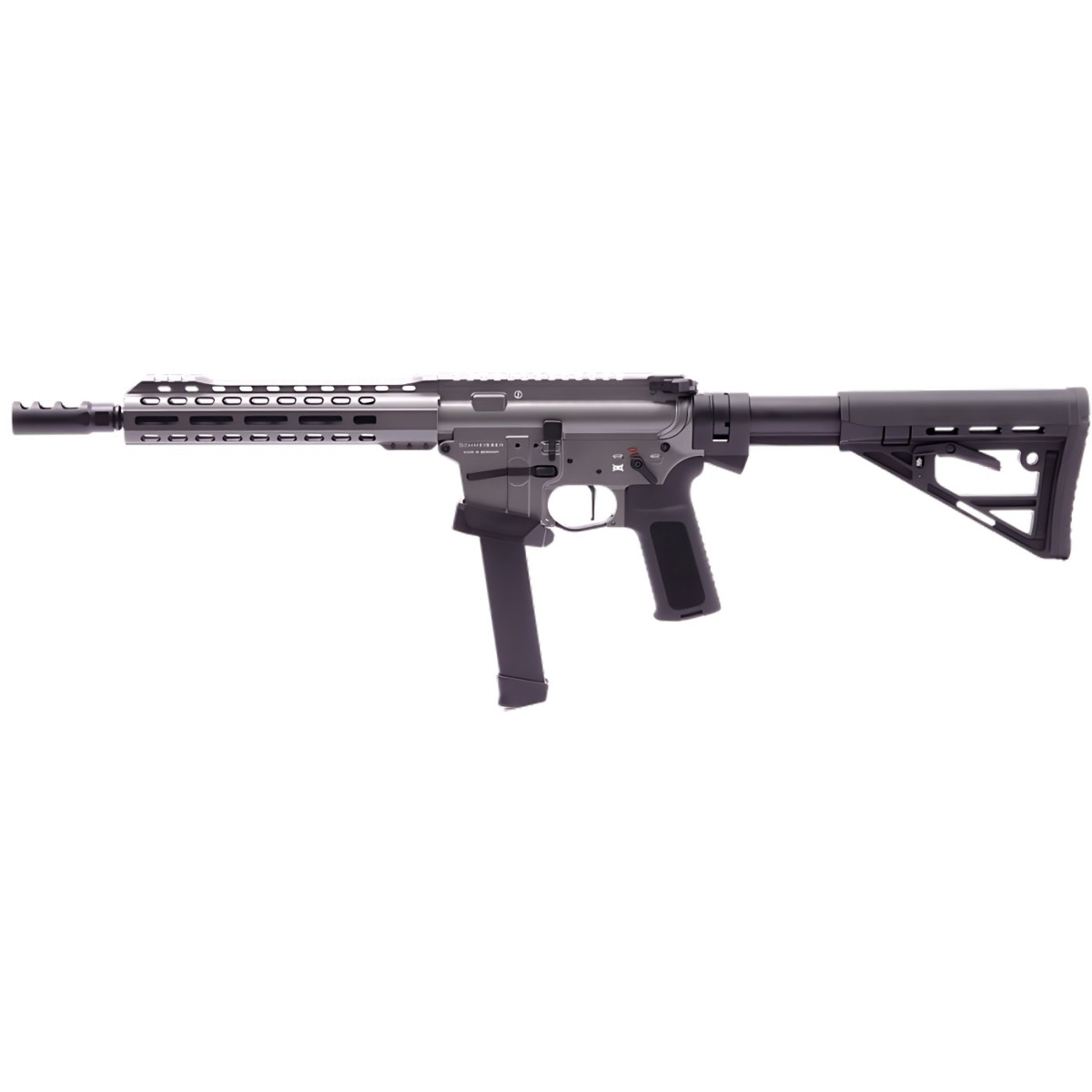 Schmeisser AR15-9 S4F 10,5" szary
