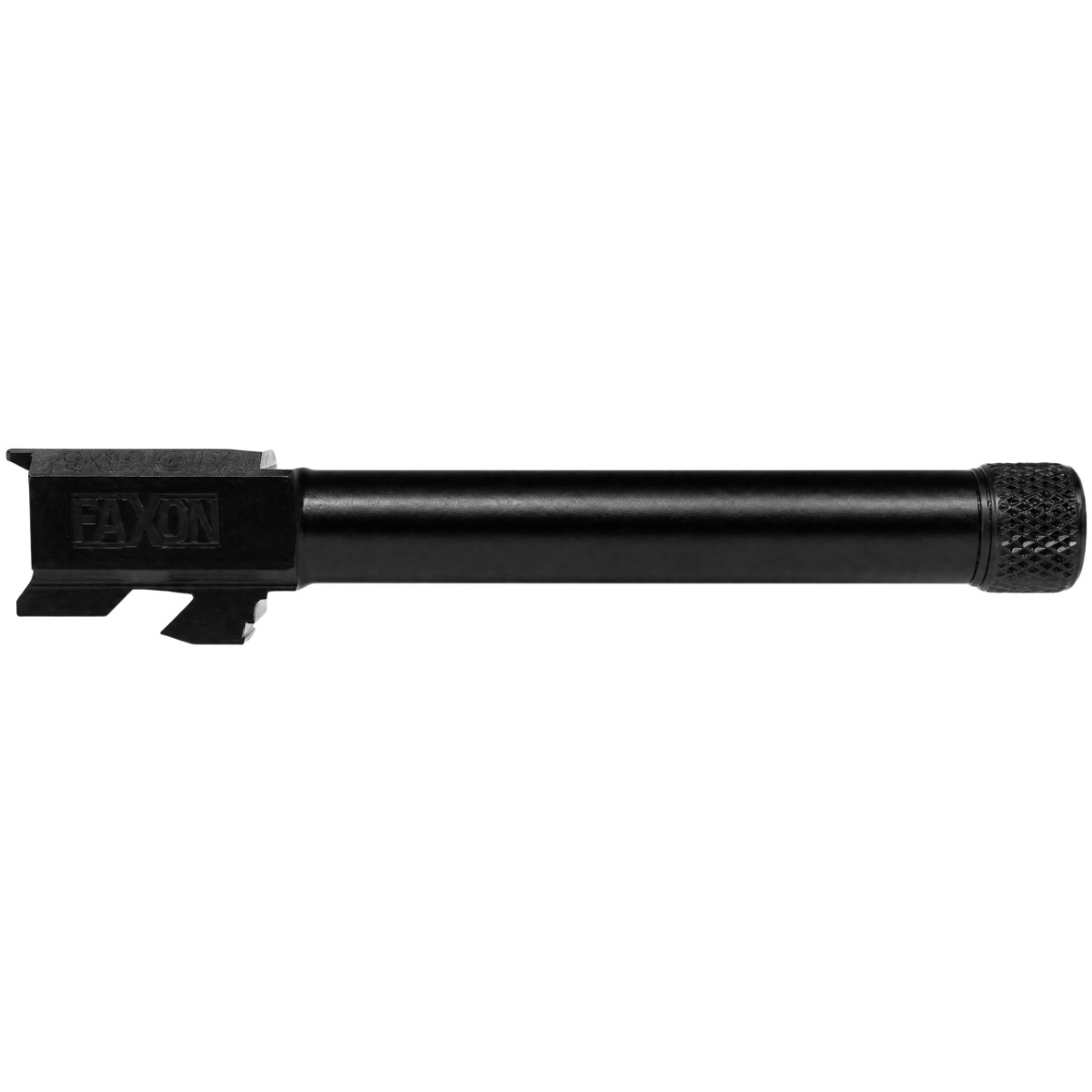 Faxon - Lufa Duty Series G17 - TB 1/2X28 - Nitride - Gen 2-4 - Black - GA910N17NGQ-T - kaliber 9x19 mm
