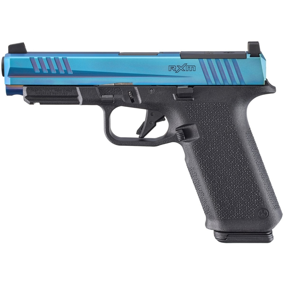 Ruger RXM 4,5" FS - OR - Blue PVD - 19551