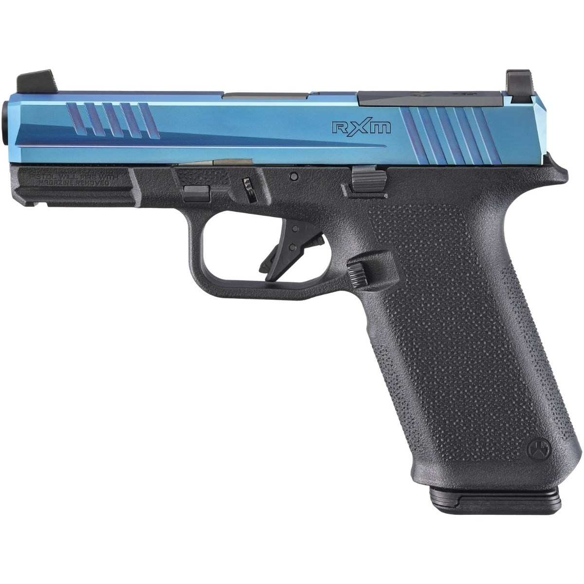 Ruger RXM 4" FS - OR - Blue PVD - 19552
