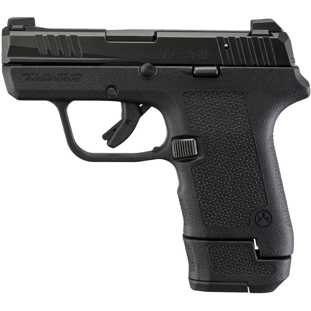 Ruger LCP Max Pro - Magpul EHG - Black - 23705 - kaliber 9x19 mm