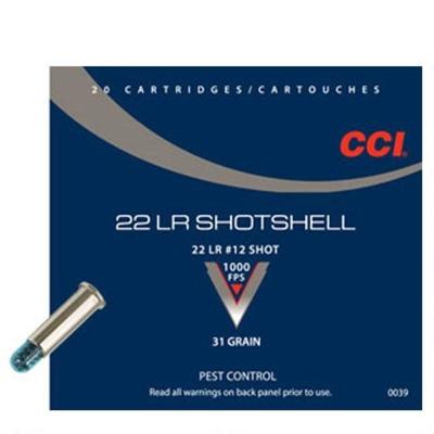 CCI .22 LR Shotshell 31gr