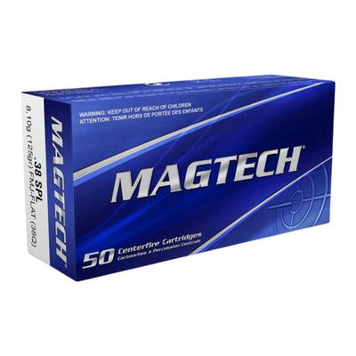  Magtech .38 Spec. FMJ Flat 8G