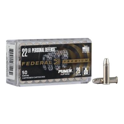 Federal Punch Flat Nose .22...