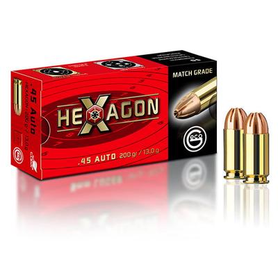 Geco Hexagon .45 ACP 13g